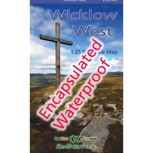 EastWest Mapping Wicklow West Waterproof Map Default Title #- 53 Degrees North 