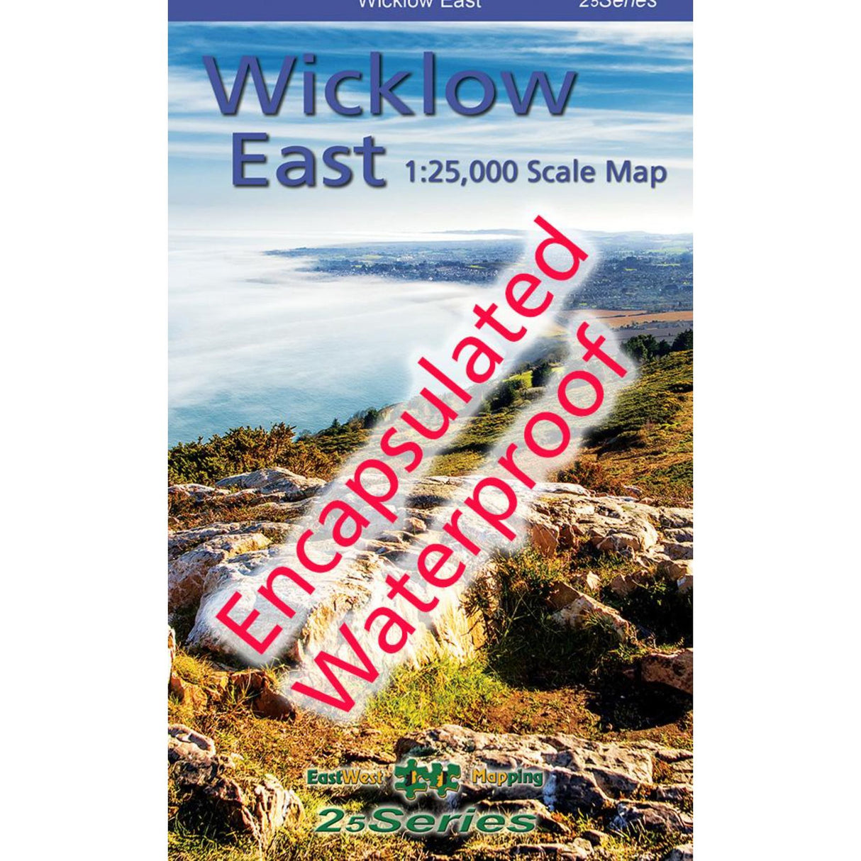 EastWest Mapping Wicklow East Waterproof Map Default Title #- 53 Degrees North 