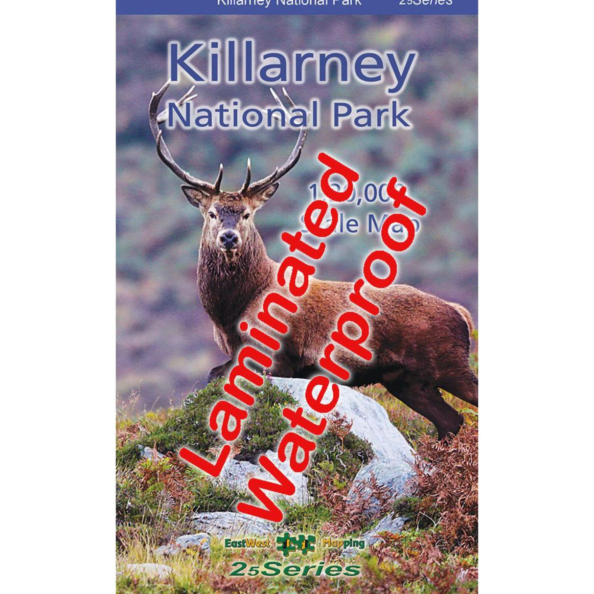 EastWest Mapping Killarney National Park Waterproof Map Default Title #- 53 Degrees North 