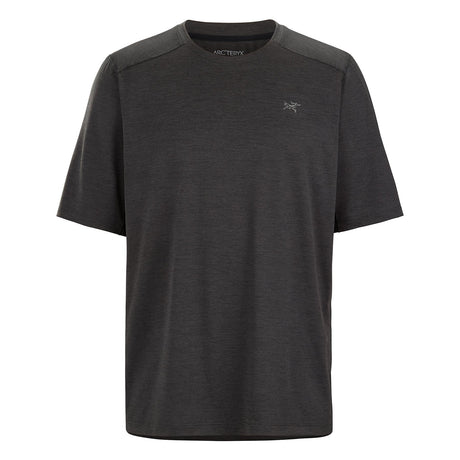 Arc'teryx Men's Cormac Crew Short Sleeve Black Heather / Small-Black Heather / Medium-Black Heather / Large-Black Heather / X-Large-Alpine Blue / Small - 53 Degrees North 