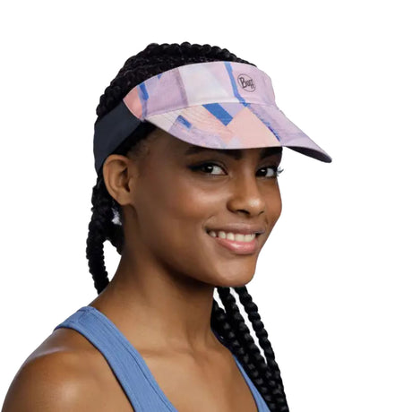 BUFF Go Visor Shane Lilac-Solid Black - 53 Degrees North 