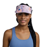 BUFF Go Visor Shane Lilac-Solid Black - 53 Degrees North 