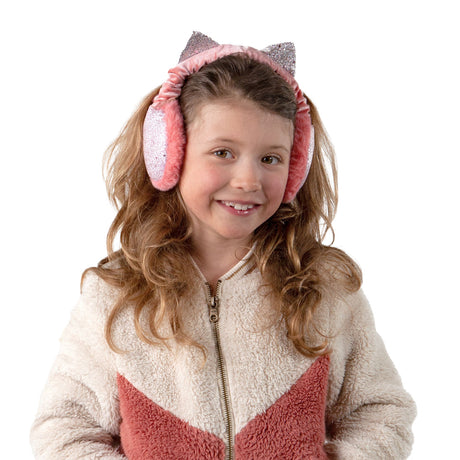 Barts Kids' Lulu Earmuffs Pink-Lipstick - 53 Degrees North 