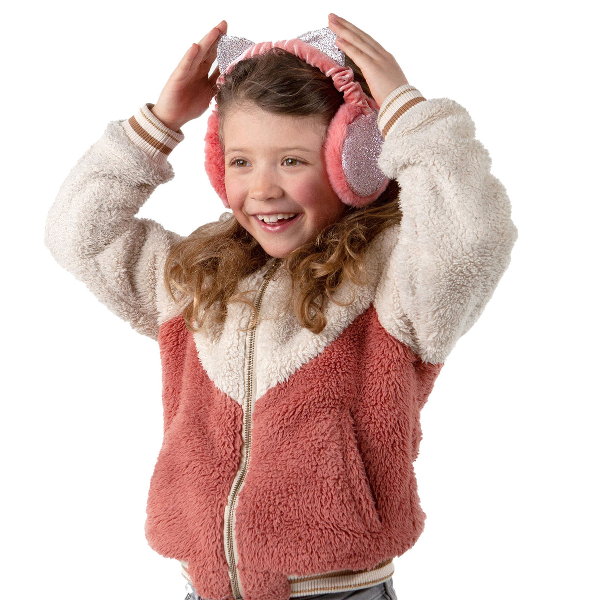 Barts Kids' Lulu Earmuffs Pink-Lipstick - 53 Degrees North 
