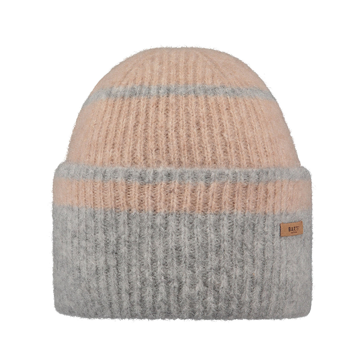 Barts Women's Premium Ounaa Beanie Heather Grey-Orchid - 53 Degrees North 