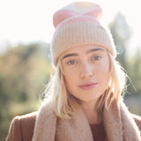 Barts Women's Premium Ounaa Beanie Heather Grey-Orchid - 53 Degrees North 