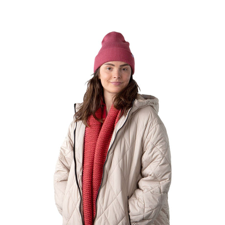 Barts Kinabalu Beanie Wheat-Aubergine-Bright Blue-Light Pistache-Green #- 53 Degrees North 