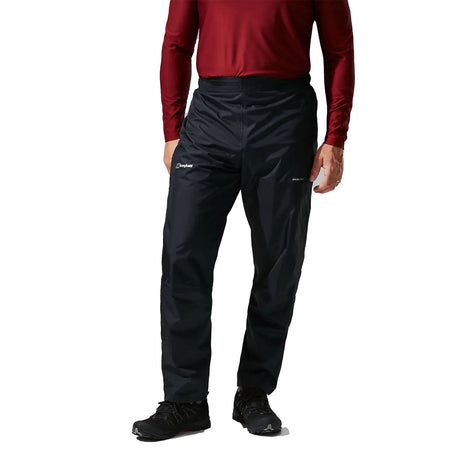Berghaus Men's Deluge 2.0 Waterproof Trousers Black / Small / Short-Black / Small / Regular-Black / Small / Long-Black / Medium / Short-Black / Medium / Regular - 53 Degrees North 