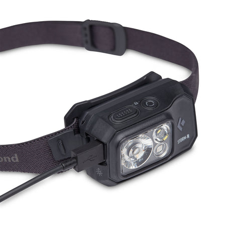 Black Diamond Storm 500 Rechargeable Headlamp Black - 53 Degrees North 