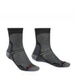 Bridgedale Men's Ultra Light Merino Performance Crew Socks Black / Medium - 53 Degrees North