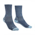 Bridgedale Women's Hike Midweight Merino Comfort Socks Blue / Small-Blue / Medium-Blue / Large - 53 Degrees North 