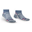 Bridgedale Women's Hike Ultra Light Coolmax Performance Ankle Sock Dark Denim / Small - 53 Degrees North