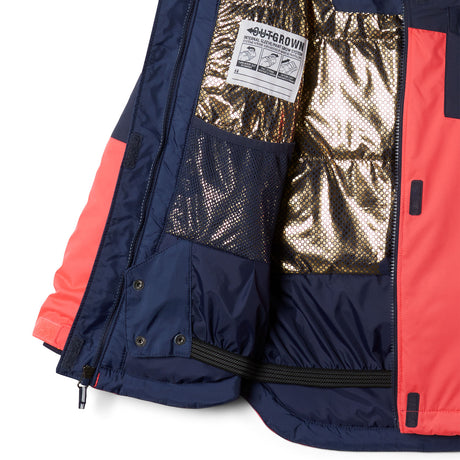 Columbia Girls' Mighty Mogul-II Waterproof Ski Jacket Nocturnal Lookup/Nocturnal / Age 4-5-Nocturnal Lookup/Nocturnal / Age 6-7-Nocturnal Lookup/Nocturnal / Age 8-9-Nocturnal Lookup/Nocturnal / Age 10-11-Nocturnal Lookup/Nocturnal / Age 12-13 - 53 Degrees North 