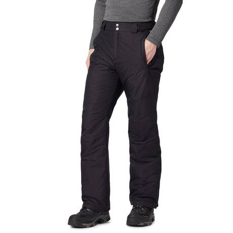 Columbia Men's Bugaboo IV Ski Pants Black / Small / Short-Black / Small / Regular-Black / Medium / Short-Black / Medium / Regular-Black / Large / Short - 53 Degrees North 