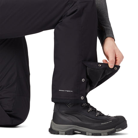 Columbia Men's Bugaboo IV Ski Pants Black / Small / Short-Black / Small / Regular-Black / Medium / Short-Black / Medium / Regular-Black / Large / Short - 53 Degrees North 