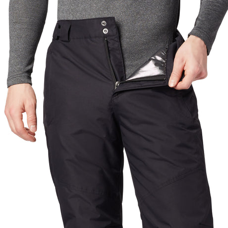 Columbia Men's Bugaboo IV Ski Pants Black / Small / Short-Black / Small / Regular-Black / Medium / Short-Black / Medium / Regular-Black / Large / Short - 53 Degrees North 