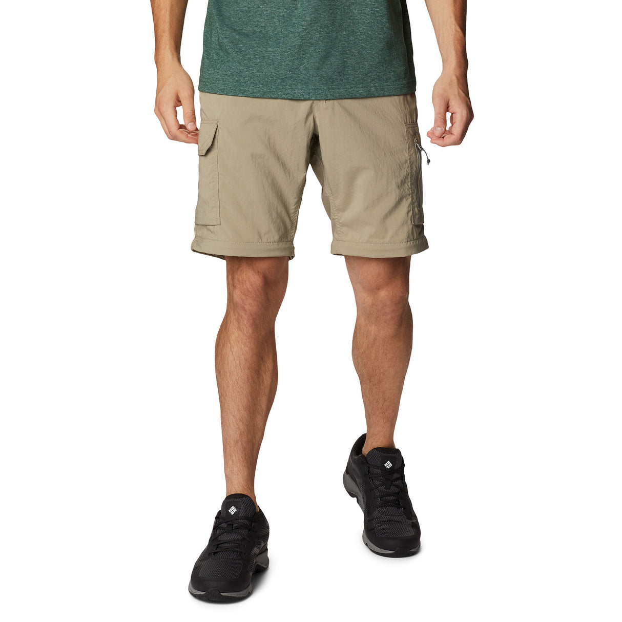 Columbia Men's Silver Ridge Utility Convertible Trousers City Grey / Small / Short-City Grey / Small / Regular-City Grey / Medium / Short-City Grey / Medium / Regular-City Grey / Large / Short - 53 Degrees North 