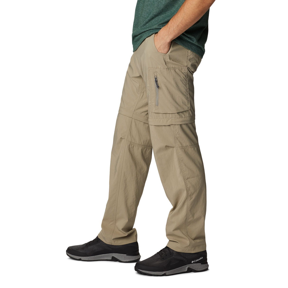 Columbia Men's Silver Ridge Utility Convertible Trousers City Grey / Small / Short-City Grey / Small / Regular-City Grey / Medium / Short-City Grey / Medium / Regular-City Grey / Large / Short - 53 Degrees North 