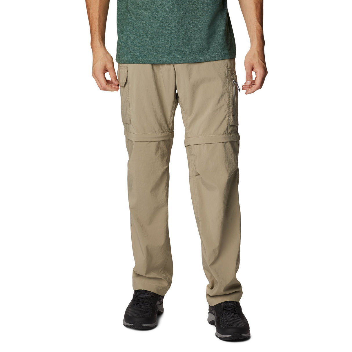 Columbia Men's Silver Ridge Utility Convertible Trousers City Grey / Small / Short-City Grey / Small / Regular-City Grey / Medium / Short-City Grey / Medium / Regular-City Grey / Large / Short - 53 Degrees North 