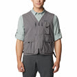 Columbia Men's Silver Ridge Utility Vest City Grey / Small-City Grey / Medium-City Grey / Large-City Grey / X-Large-City Grey / XX-Large - 53 Degrees North 