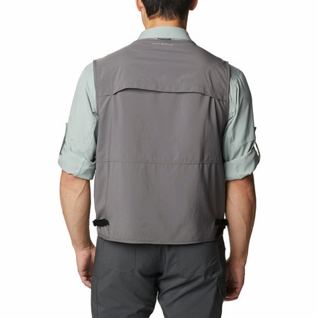 Columbia Men's Silver Ridge Utility Vest City Grey / Small-City Grey / Medium-City Grey / Large-City Grey / X-Large-City Grey / XX-Large - 53 Degrees North 