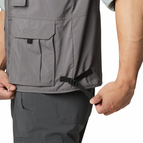 Columbia Men's Silver Ridge Utility Vest City Grey / Small-City Grey / Medium-City Grey / Large-City Grey / X-Large-City Grey / XX-Large - 53 Degrees North 