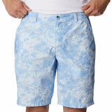 Columbia Men's Washed Out Casual Printed Shorts Collegiate Navy Hammocked / 30-Collegiate Navy Hammocked / 32-Collegiate Navy Hammocked / 34-Collegiate Navy Hammocked / 36-Collegiate Navy Hammocked / 38 - 53 Degrees North 