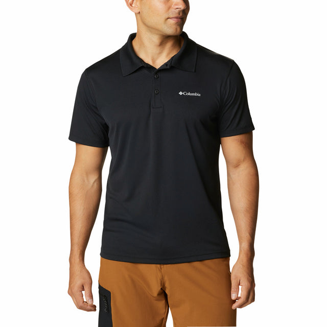 Columbia Men's Zero Rules Polo Shirt Black / Small-Black / Medium-Black / Large-Black / X-Large-Black / XX-Large #- 53 Degrees North 