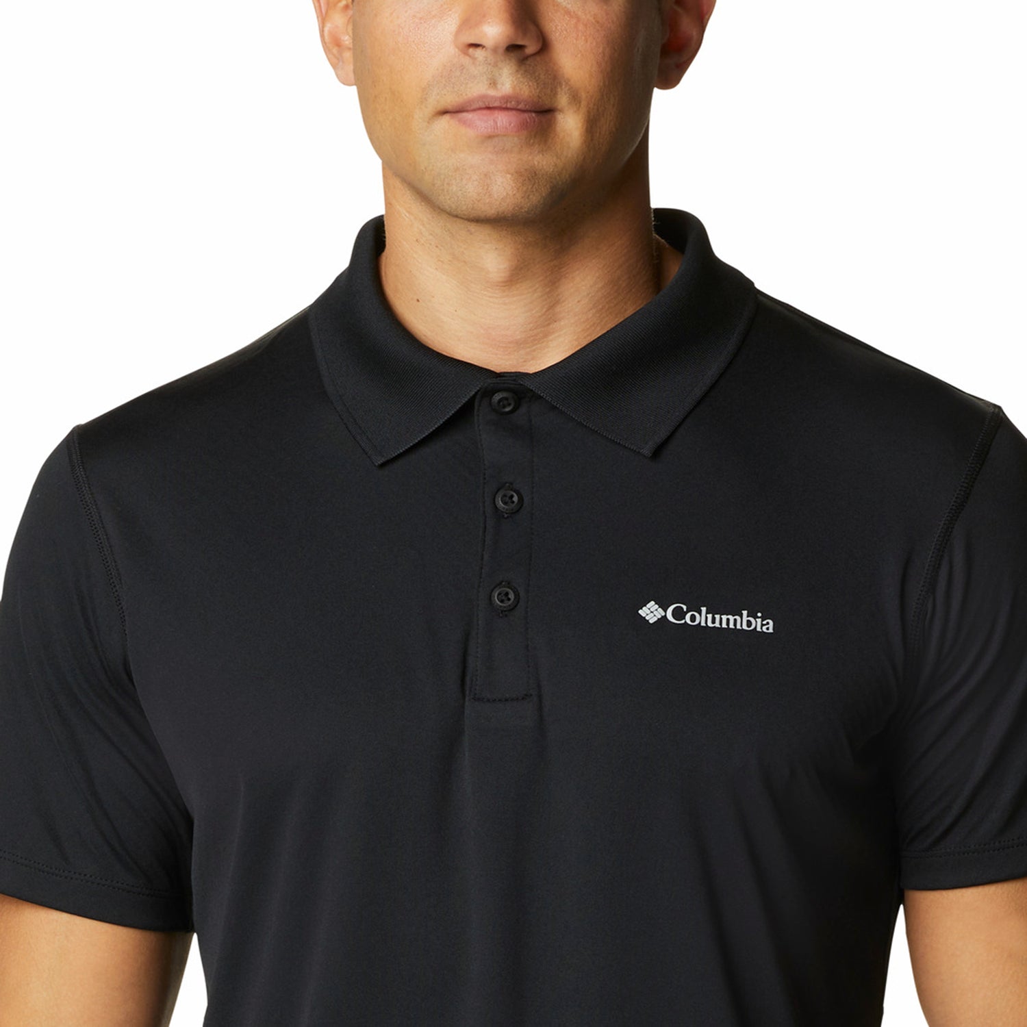 Columbia Men's Zero Rules Polo Shirt Black / Small-Black / Medium-Black / Large-Black / X-Large-Black / XX-Large #- 53 Degrees North 