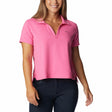 Columbia Women's Sun Trek Technical Polo Wild Geranium / X-Small-Wild Geranium / Small-Wild Geranium / Medium-Wild Geranium / Large-Wild Geranium / X-Large #- 53 Degrees North 