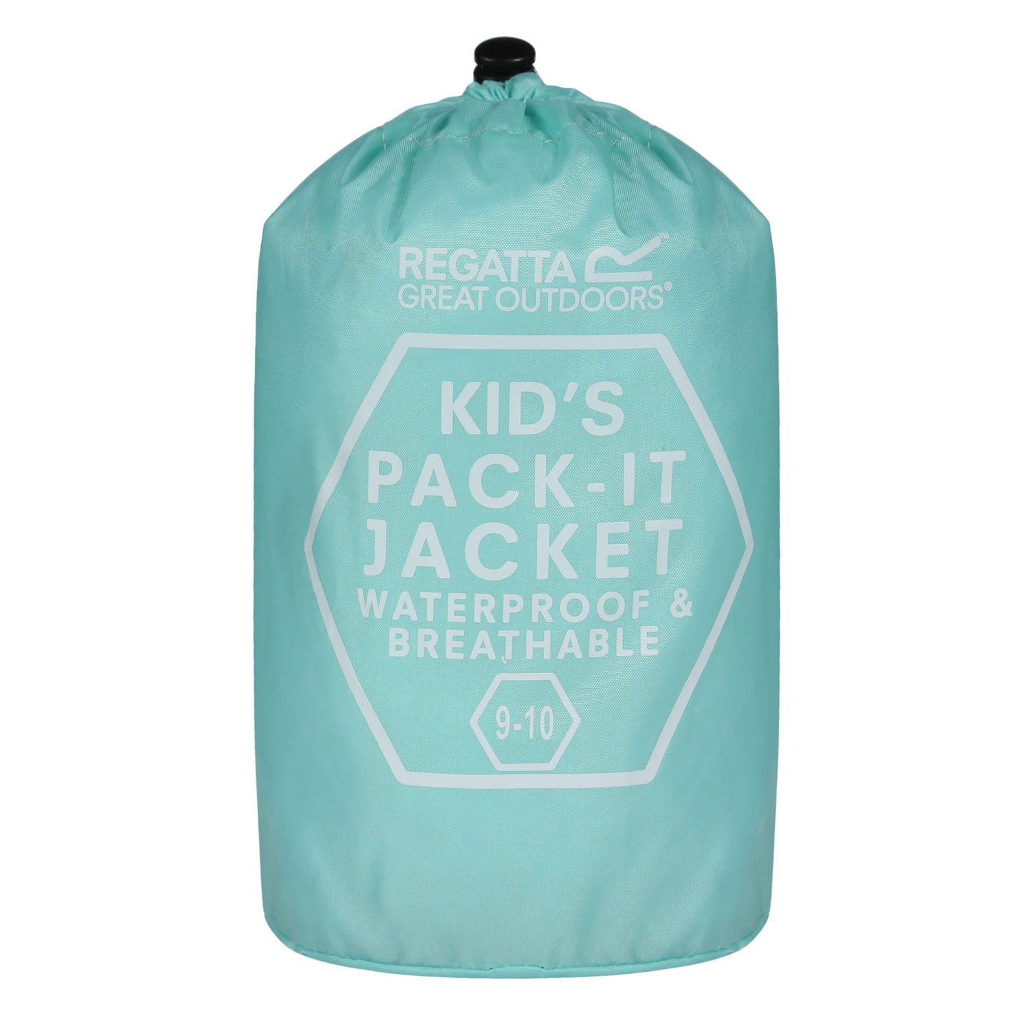 Regatta Kids' Pack-It Waterproof Packaway Jacket | 53 Degrees North