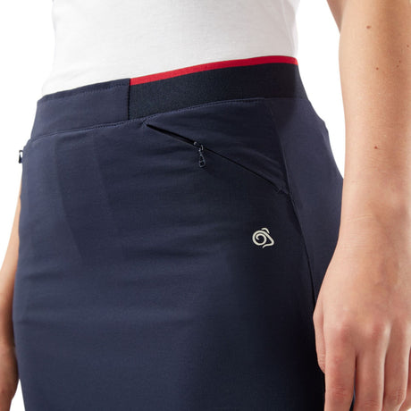 Craghoppers Craghoppers Women's NosiLife Pro Skort Blue Navy / X-Small (UK 8)-Blue Navy / Small (UK 10)-Blue Navy / Medium (UK 12)-Blue Navy / Large (UK 14)-Blue Navy / X-Large (UK 16) - 53 Degrees North 