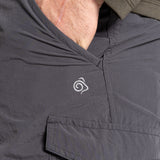 Craghoppers Men's Nosilife Cargo II Shorts Black Pepper / Small-Black Pepper / Medium-Black Pepper / Large-Black Pepper / X-Large-Black Pepper / XX-Large - 53 Degrees North 