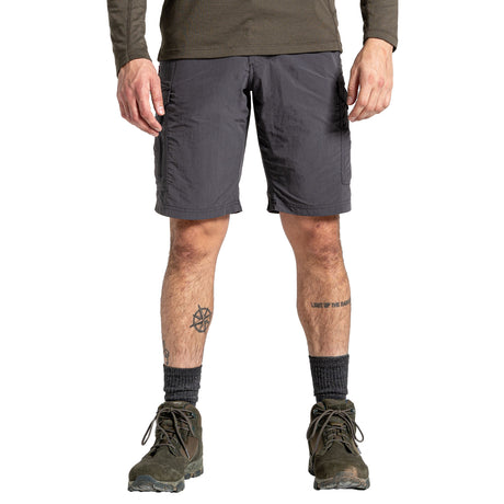 Craghoppers Men's Nosilife Cargo II Shorts Black Pepper / Small-Black Pepper / Medium-Black Pepper / Large-Black Pepper / X-Large-Black Pepper / XX-Large - 53 Degrees North 