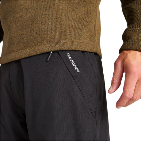 Craghoppers Men's Stefan II Waterproof Trousers Black / Small / Regular-Black / Medium / Regular-Black / Large / Regular-Black / X-Large / Regular-Black / XX-Large / Regular - 53 Degrees North 