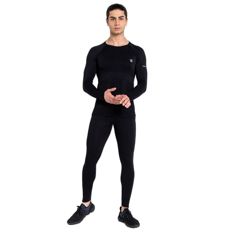 Dare 2b Men's In The Zone Base Layer Set Black / Small-Black / Medium-Black / Large-Black / X-Large/XX-Large - 53 Degrees North 