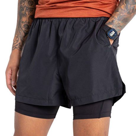 Dare 2b Men's Recreate II Shorts Black / Small-Black / Medium-Black / Large-Black / X-Large-Black / XX-Large - 53 Degrees North 