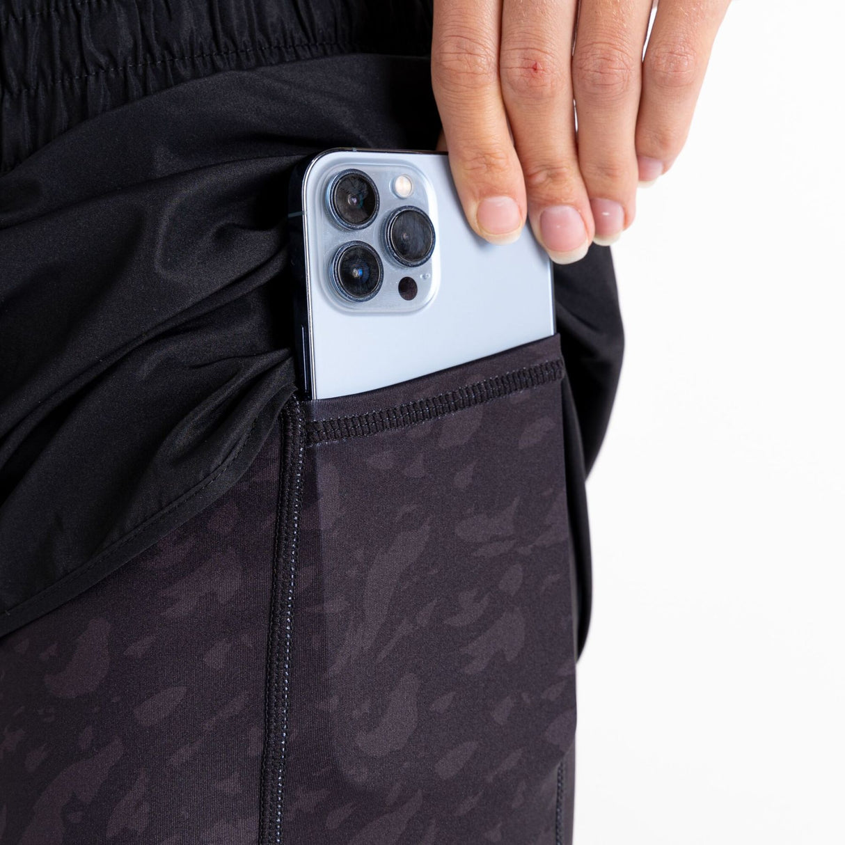 Dare 2b Women's Sprint Up Shorts Moonlight Denim/Fortune Green Unshaped Print / X-Small-Moonlight Denim/Fortune Green Unshaped Print / Small-Moonlight Denim/Fortune Green Unshaped Print / Medium-Moonlight Denim/Fortune Green Unshaped Print / Large-Moonlight Denim/Fortune Green Unshaped Print / X-Large - 53 Degrees North 