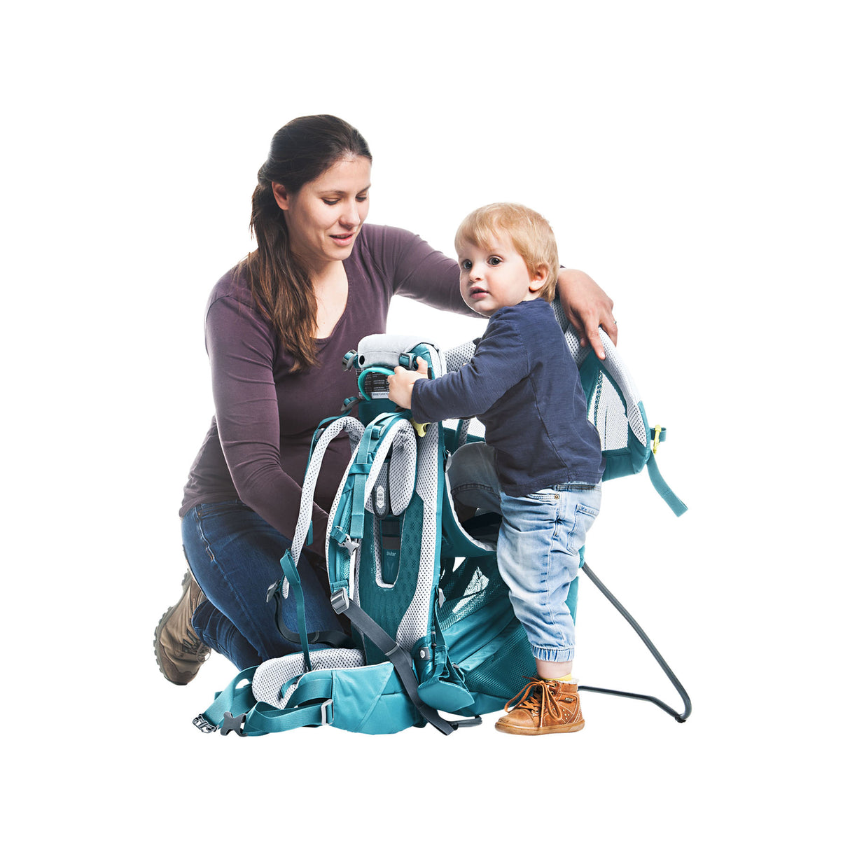 Deuter Kid Comfort Active SL Child Carrier Currant-Denim - 53 Degrees North 
