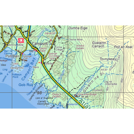 EastWest Mapping Achill & Corraun Clare Island Map Default Title - 53 Degrees North 