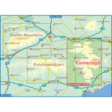 EastWest Mapping Comeragh Waterproof Map  - 53 Degrees North