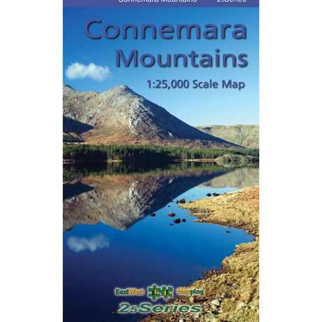 EastWest Mapping Connemara Mountains Map Default Title - 53 Degrees North 