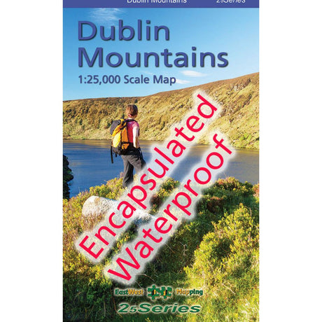 EastWest Mapping Dublin Mountains Waterproof Map Default Title - 53 Degrees North 