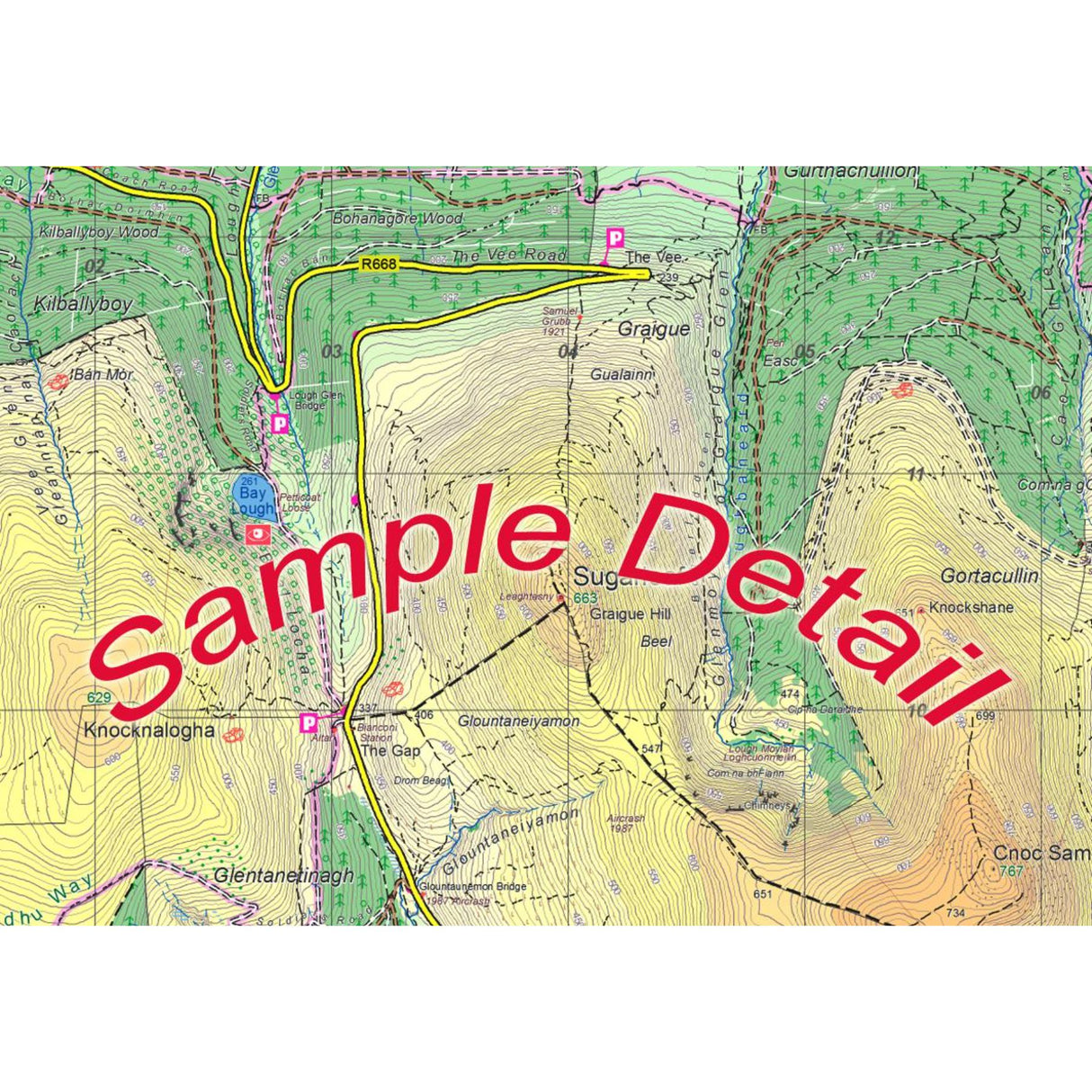 EastWest Mapping Knockmealdown Map Default Title - 53 Degrees North 