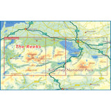 EastWest Mapping The Reeks Waterproof Map Default Title - 53 Degrees North 