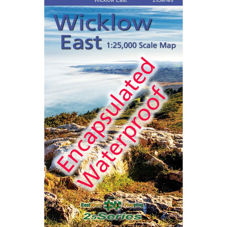 EastWest Mapping Wicklow East Waterproof Map Default Title - 53 Degrees North 