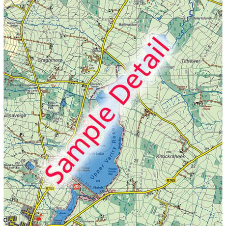 EastWest Mapping Wicklow East Waterproof Map Default Title - 53 Degrees North 