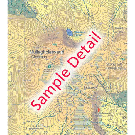 EastWest Mapping Wicklow West Waterproof Map Default Title - 53 Degrees North 