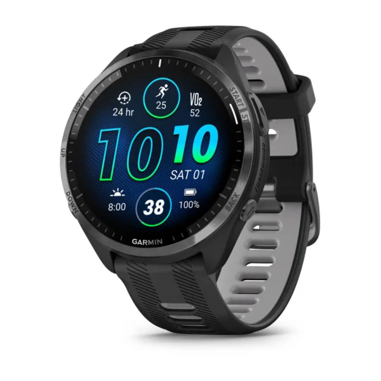 Garmin Forerunner 965 Smartwatch White-Black-Amp Yellow #- 53 Degrees North 