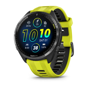 Garmin Forerunner 965 Smartwatch White-Black-Amp Yellow #- 53 Degrees North 
